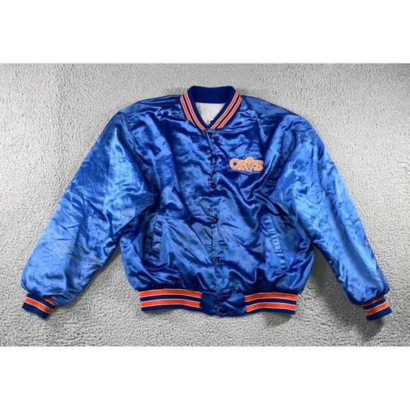 Vintage Swingster Cleveland Cavaliers Jacket Men XL Satin Varsity Bomber 80s 90s
